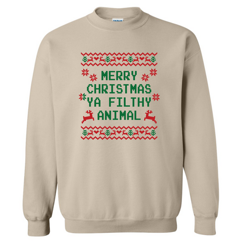 PRESALE ⭐️CLOSES 10/30/23⭐️ Merry Christmas Ugly Sweater Style Sweatshirt