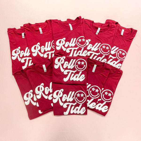 PRESALE ⭐️CLOSES 10/23/23⭐️ Iron Bowl, Roll Tide Short Sleeve Tshirt - Women and Youth