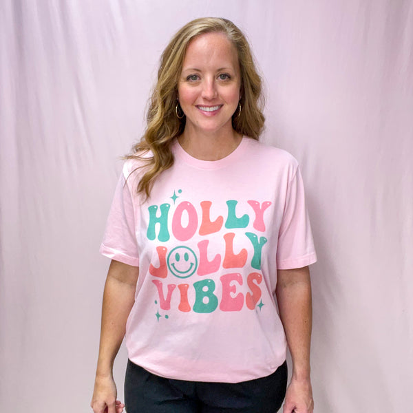 Christmas Holly Jolly Vibes - Women's Tshirts