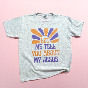 PRESALE CLOSING 8/19/24 - Youth Girls & Adult Tops - My Jesus