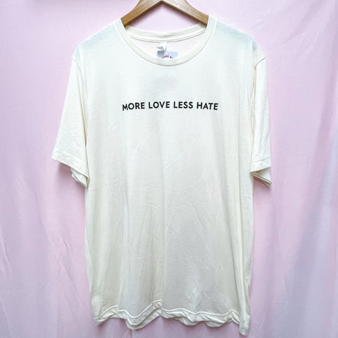 SAMPLE SHIRT SALE - More Love Less Hate - Adult XL *Ready To Ship*