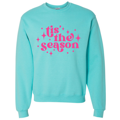 PRESALE ⭐️CLOSES 10/30/23⭐️ Tis the Season - Fun Blue Christmas Sweatshirt