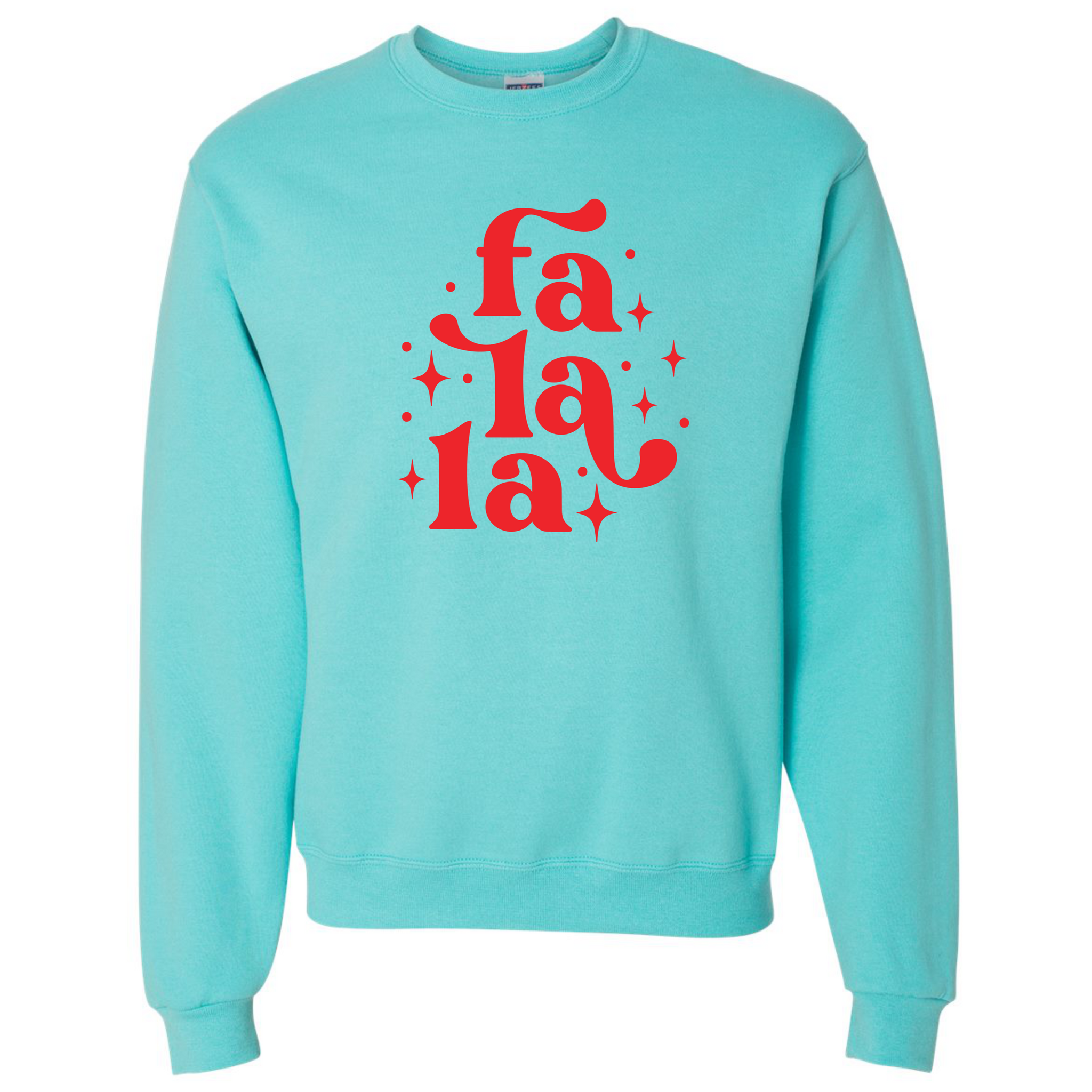 PRESALE ⭐️CLOSES 10/30/23⭐️ Fa La La - Fun Blue Christmas Sweatshirt
