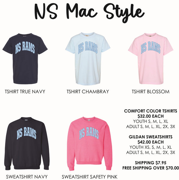 PRESALE ONLY! RUNS 8/17/26-8/24/26 - Northside NS Mac Style N04