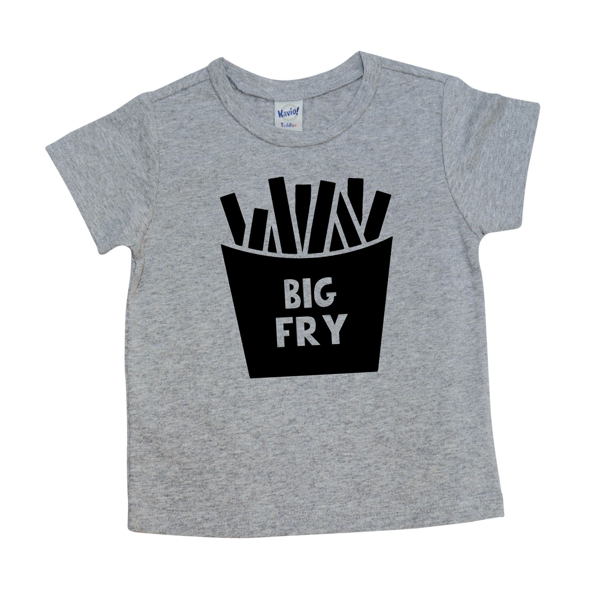 Big Fry Shirt | Short Sleeve Shirt | Pregnancy Announcement, Siblings, Girls, Boys | 552