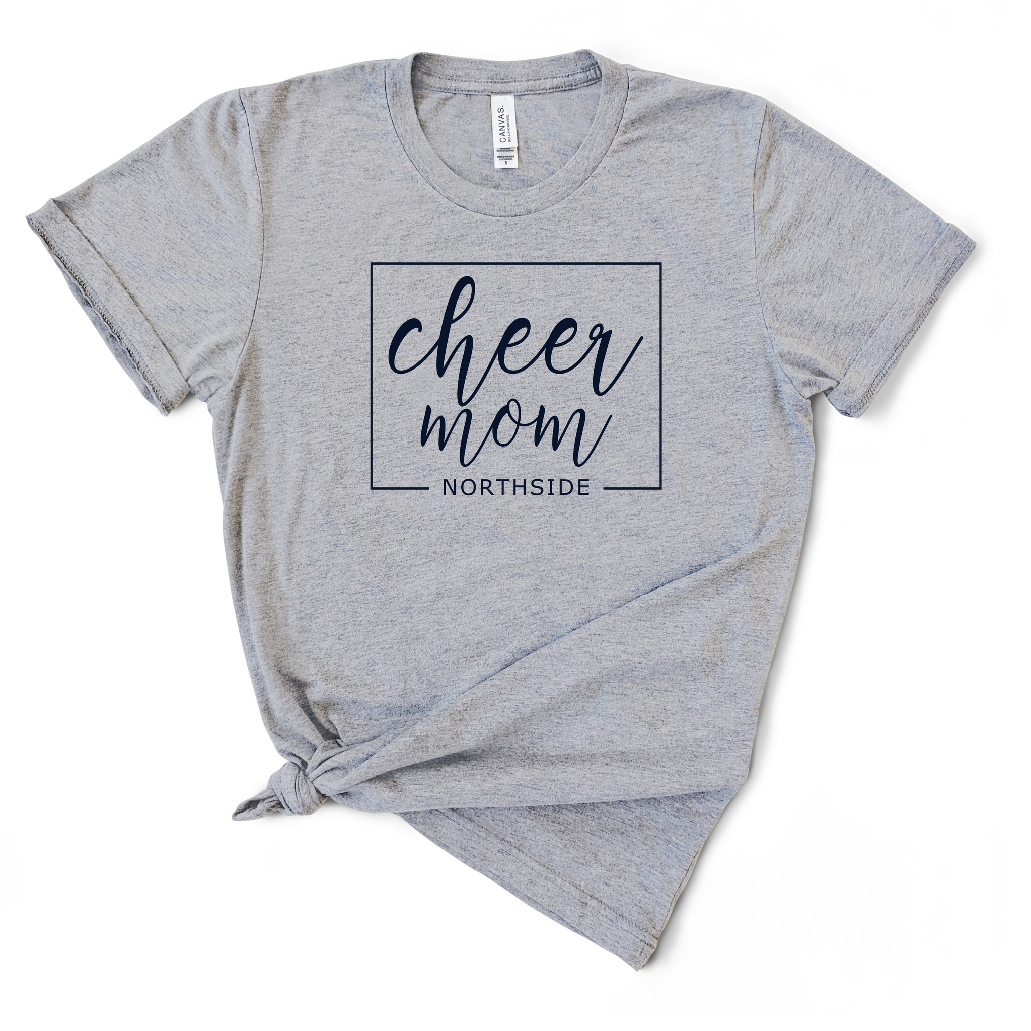 grey cheer mom shirt