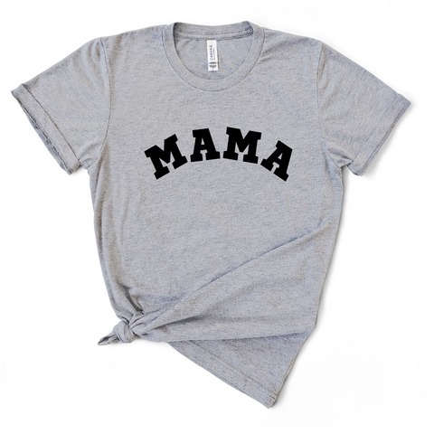 mama shirt grey