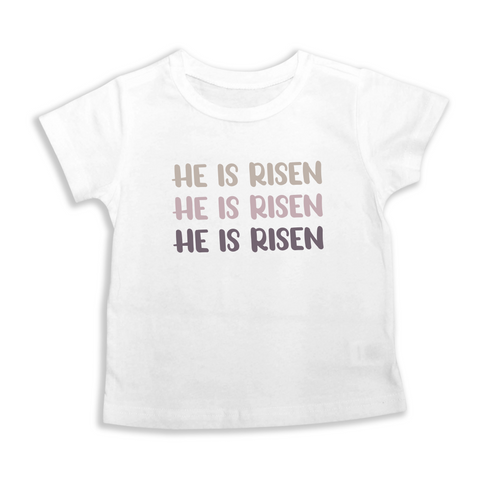 He is risen kids shirt